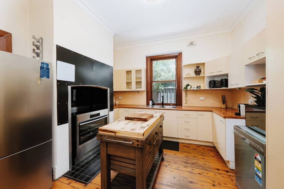 Cook with ease in the fully equipped kitchen, complete with an oven, stove, fridge, dishwasher, and Nespresso machine for perfect mornings.