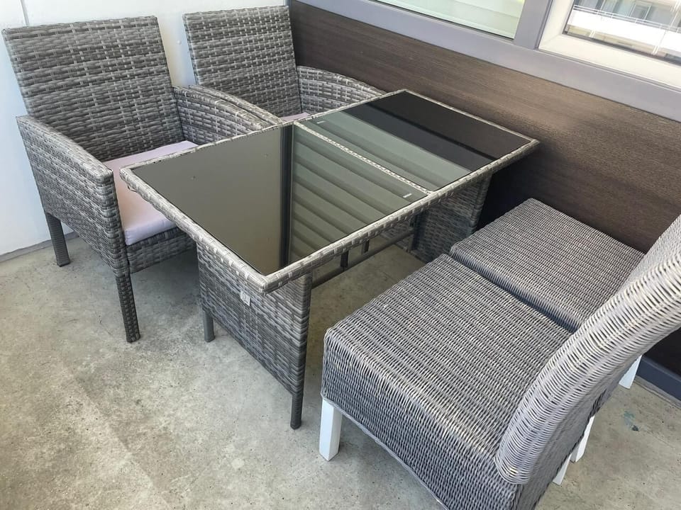 Sitz-Lounge in der Loggia