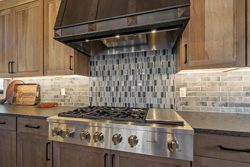 Luxury 6 burner gas stove