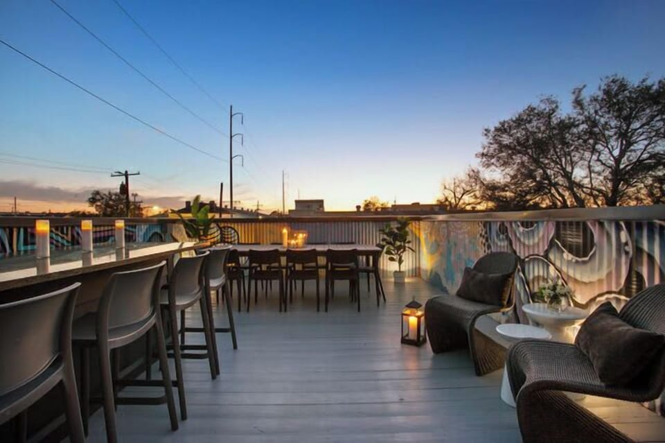 Rooftop Deck | Dining Area | Outdoor Seating | Elevated Outdoor Area