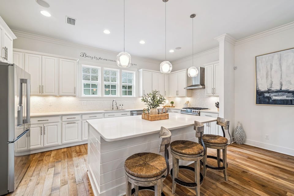 Spacious kitchen