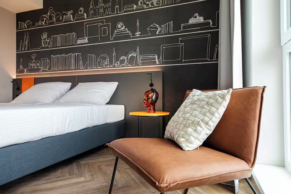 Bedroom. Interior and views may vary based on location and availability.