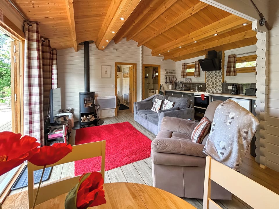 Open plan living space | Corrie Willow Lodge, Alverstone, near Sandown