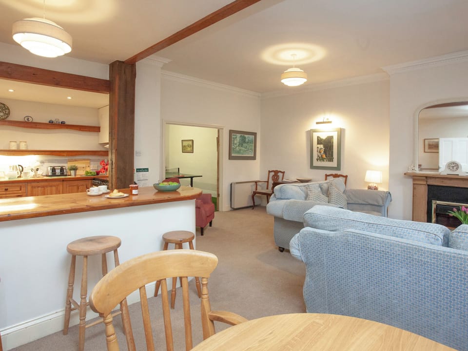 Open plan living space | Turbine Cottage - Tuckenhay Mill, Bow Creek, between Dartmouth and Totnes