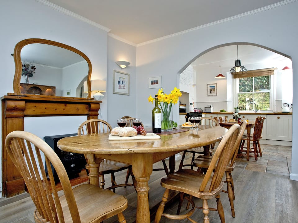 Impressive dining room | Mill Lodge - Tuckenhay Mill, Bow Creek, between Dartmouth and Totnes