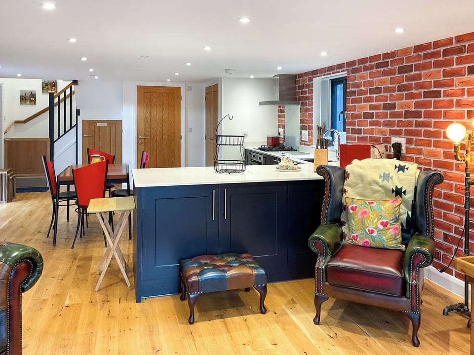 Kitchen area | Carreg Gwenlais Barn - Carreg Gwenlais Escapes, Llandybie Ammanford, near Llandeilo