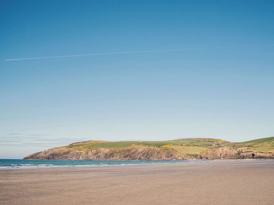 Nearby beach | The Barn - Glanpwlldu Holidays, Boncath