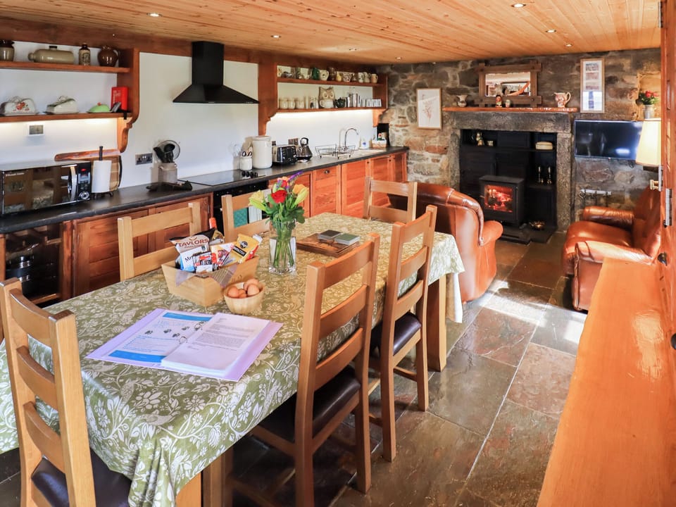 Open plan living space | Kestrel Cottage, Rogart