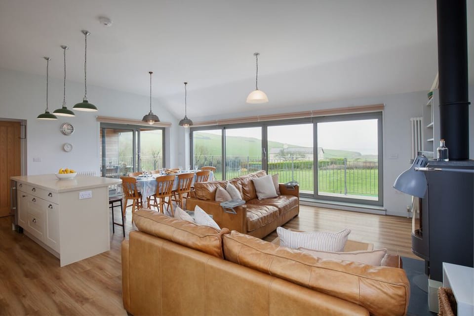 Upstairs living area
