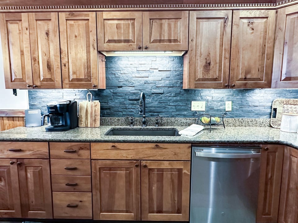 A well-stocked kitchen makes ccoking easy.