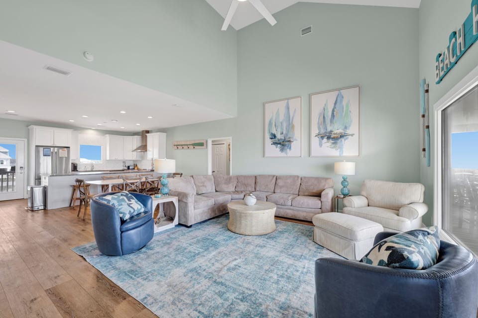 Offering an open-living concept and plenty of room to spread out