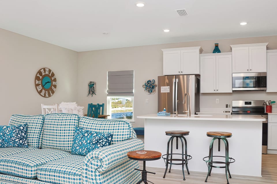 Living Room and Kitchen
