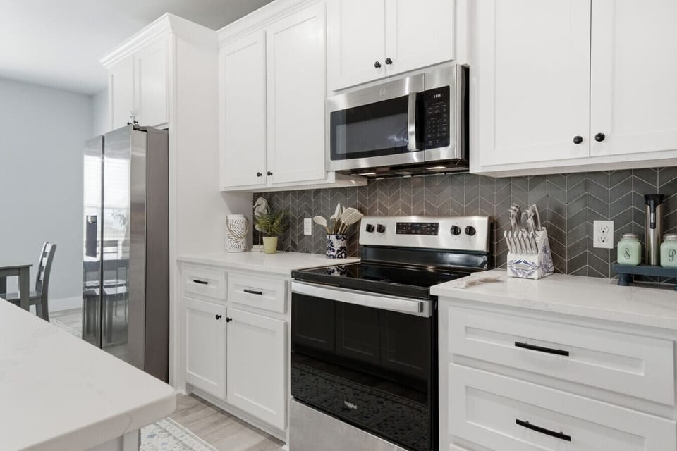 Well stocked kitchen