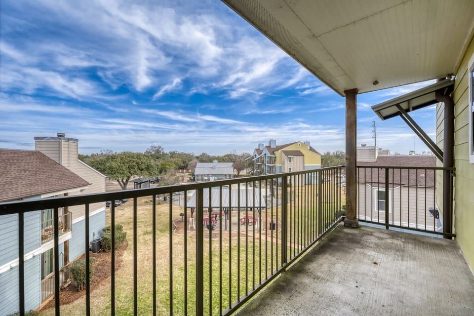Spacious balcony with open views — perfect for relaxing and enjoying the fresh air.