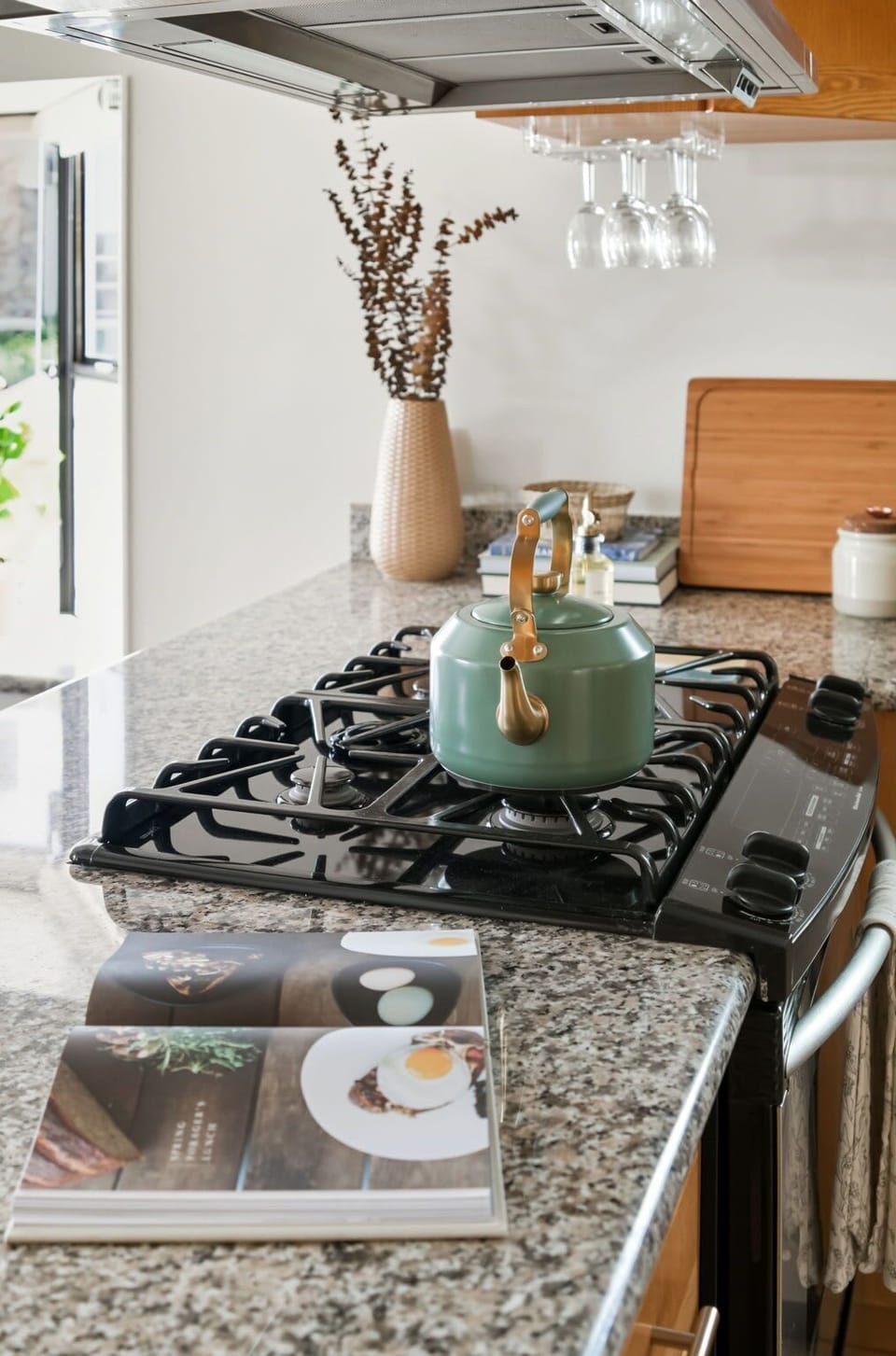 A thoughtfully appointed kitchen detail, blending style and function for effortless meal preparation.