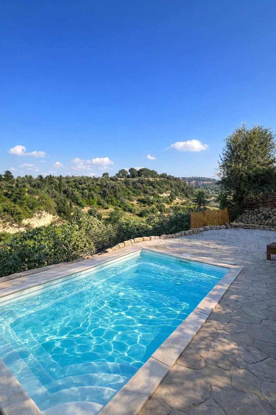 Exterior shared pool of the premises - An ideal place to relax and unwind gazing upon the natural beauty