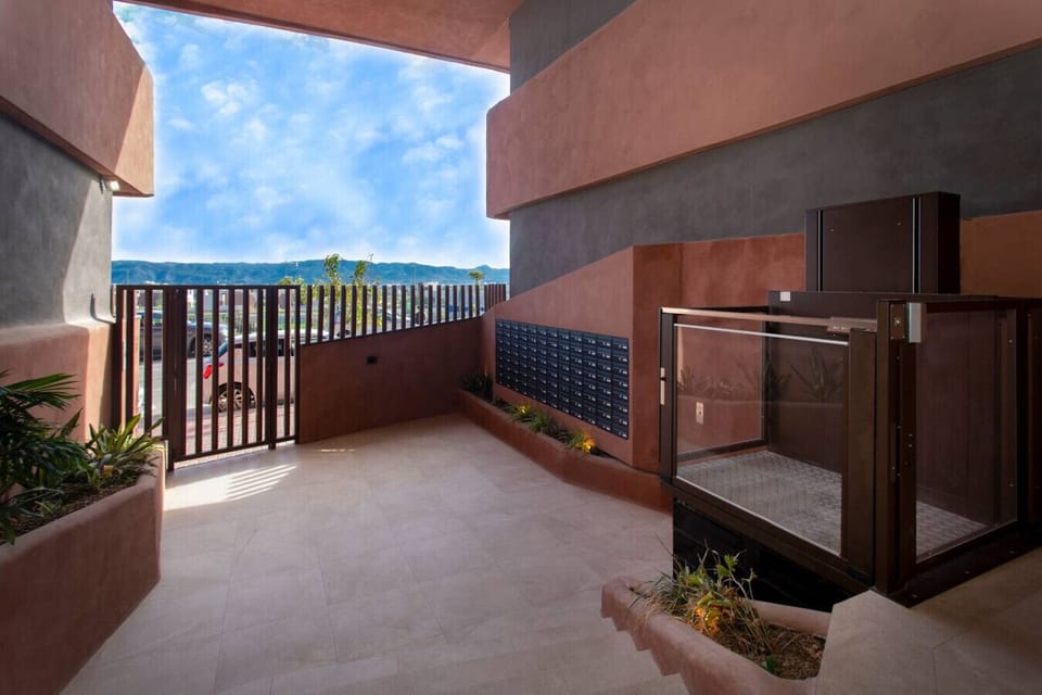 Main entrance, Disability access.