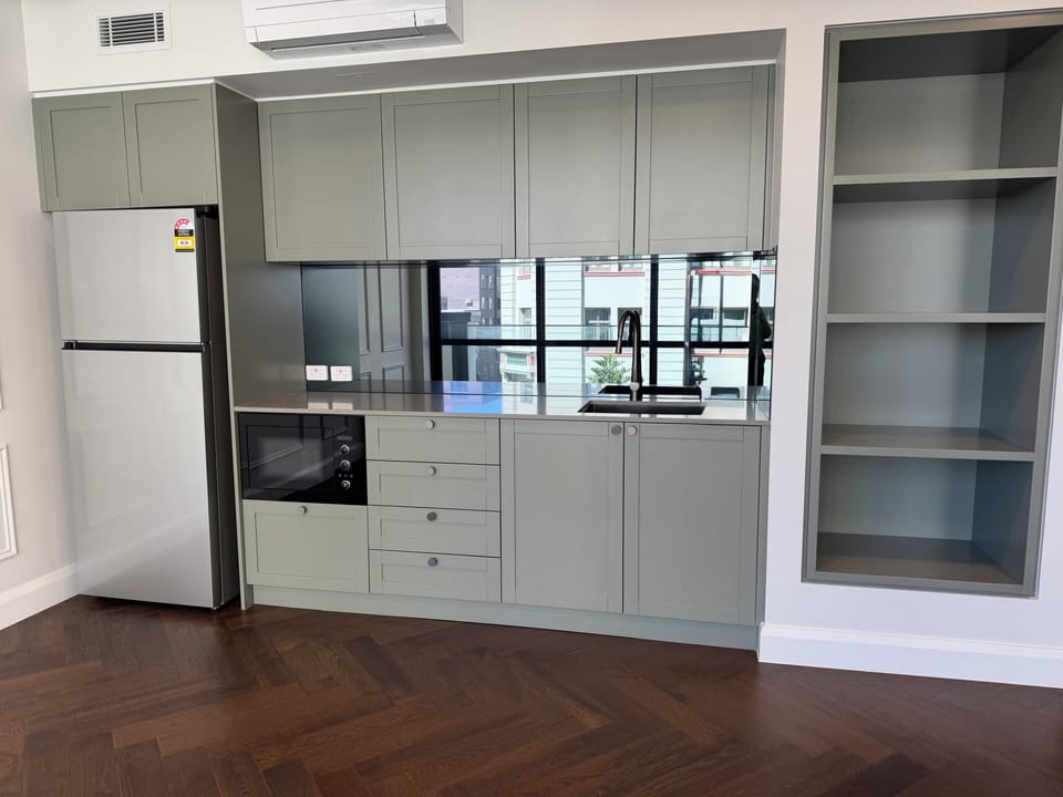 Shared Kitchen Area adjacent to the BBQ on level 5, same as the apartment.