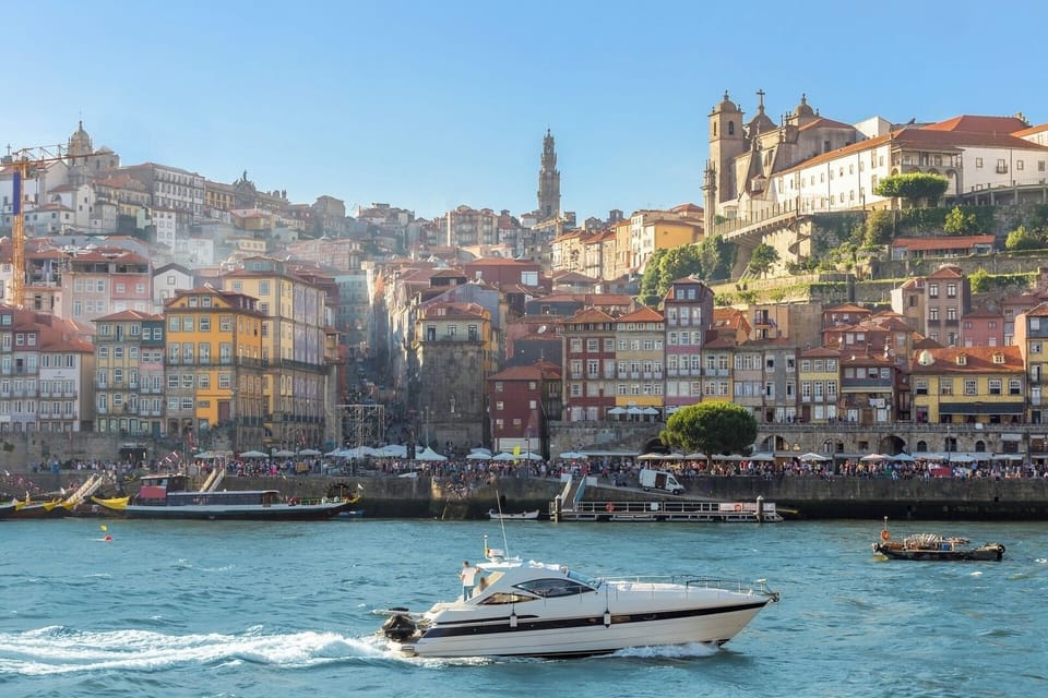 Cais da Ribeira, 950 meters away