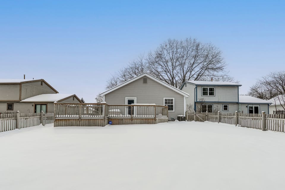House Exterior | Deck | Fenced Backyard