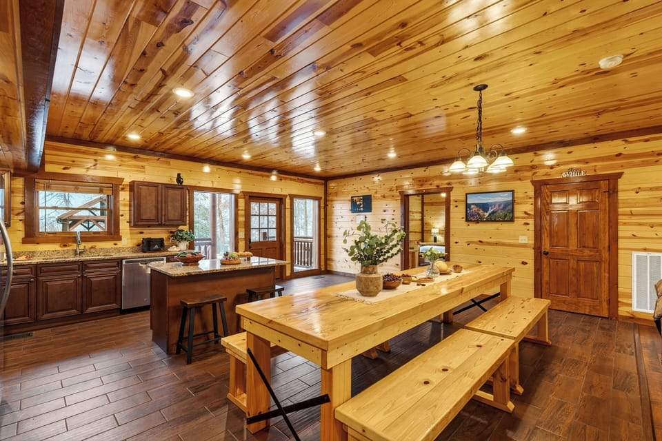 Dining table.