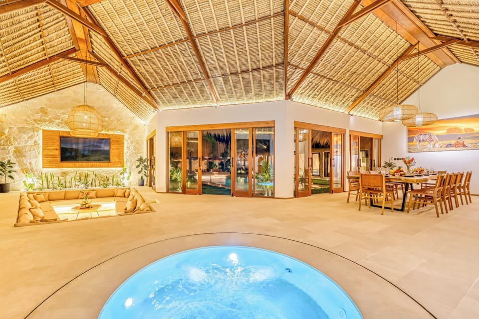 Enjoy your day and night in beautifully designed indoor areas