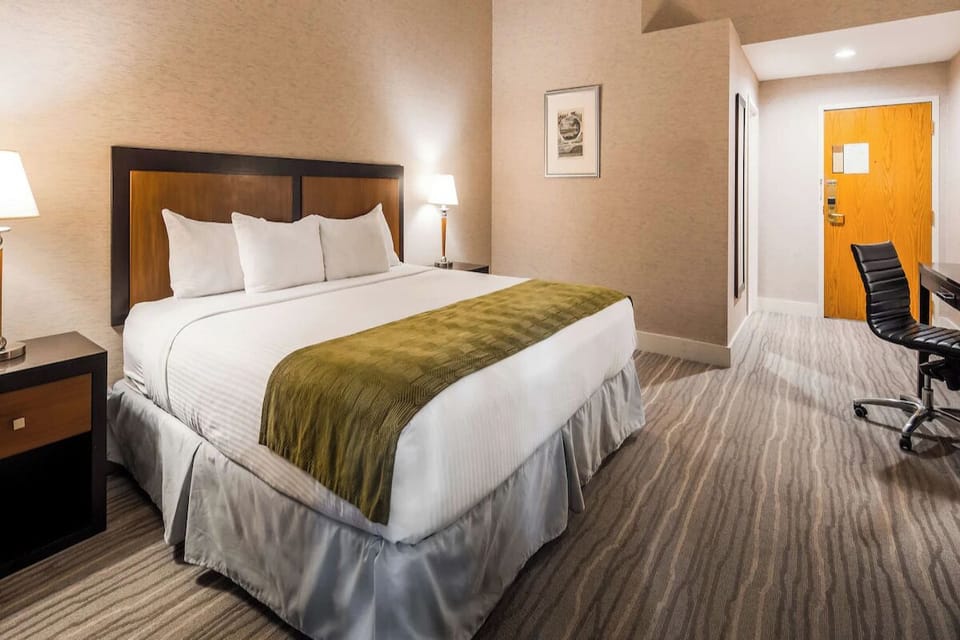 Unwind into crisp linens after a full day out.