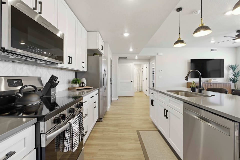 Fully equipped kitchen 