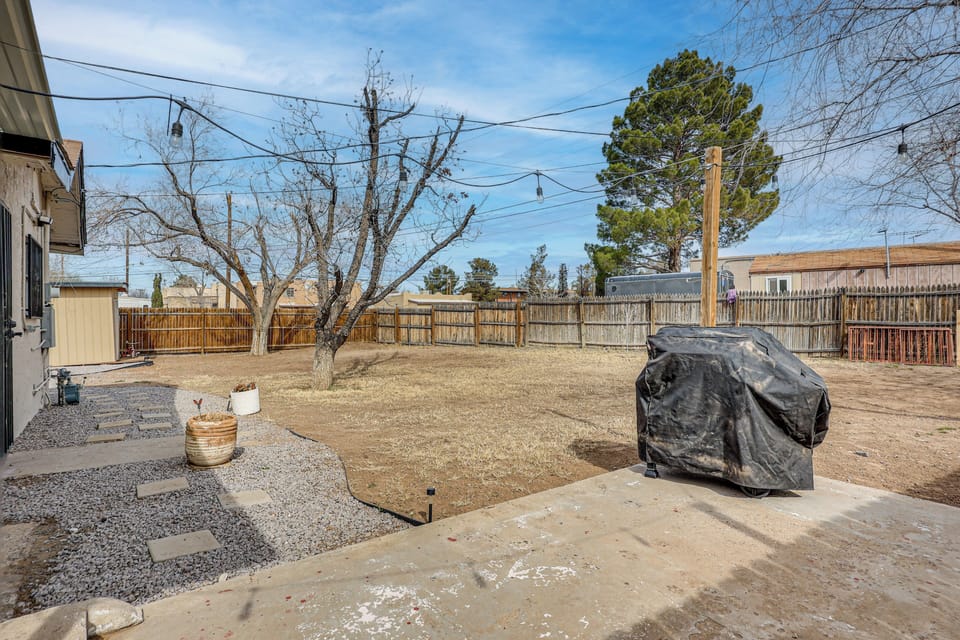 Fenced Backyard