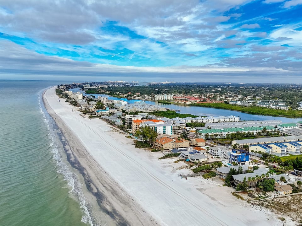Condo across from white sandy beaches