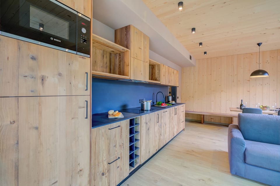 Kitchen and dining area