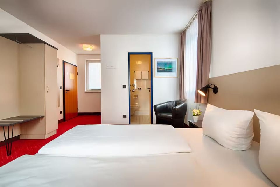 Bedroom. Interior and views may vary based on location and availability.