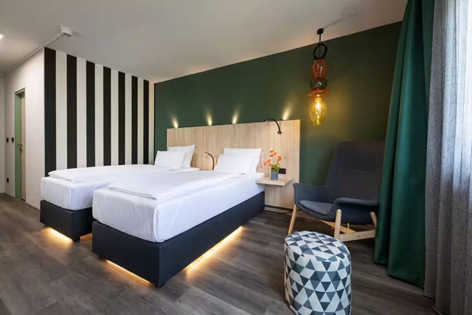 Bedroom. Interior and views may vary based on location and availability.