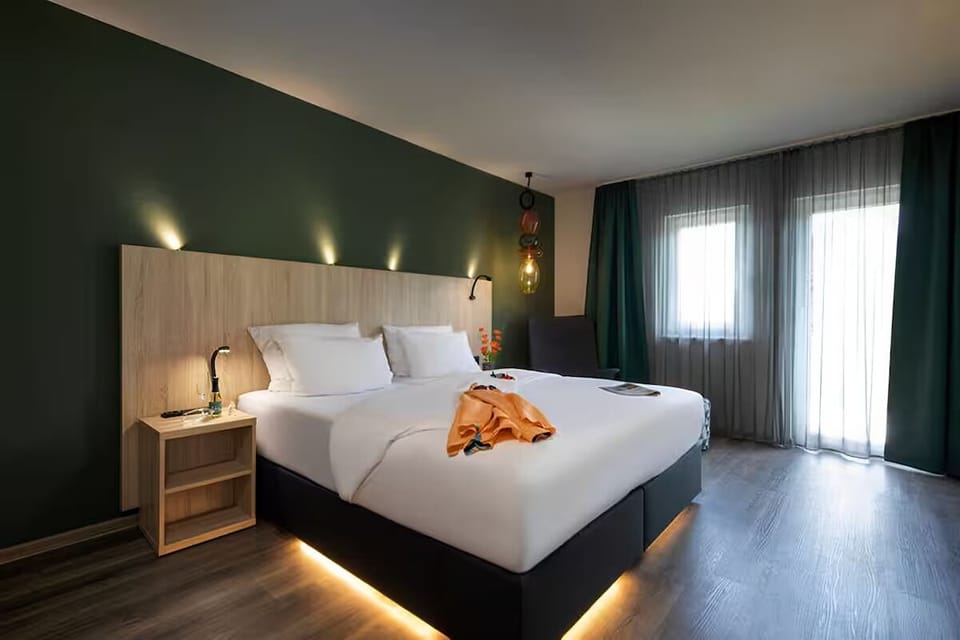 Bedroom. Interior and views may vary based on location and availability.