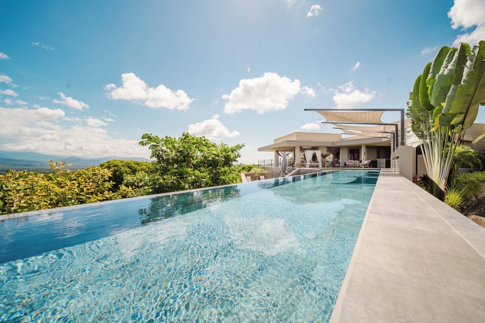 Stunning saltwater infinity pool with breathtaking views