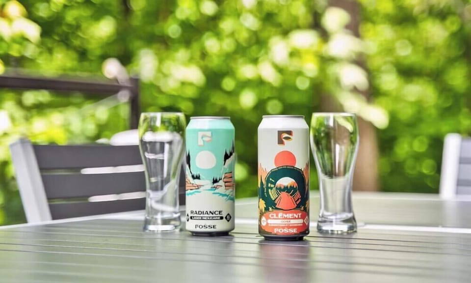 Amateurs de bière, prenez le temps de savourer une RADIANCE de la Microbrasserie LA FOSSE à Donnacona, située à 19 minutes de votre chalet !