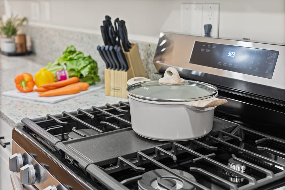 Ready to cook a meal? You've got everything you need to make it happen.