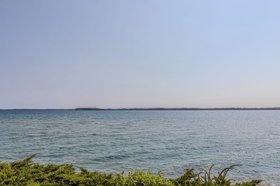 West Grand Traverse Bay - View from the deck