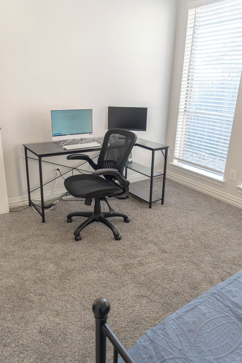 A comfortable workspace, perfect for remote work.