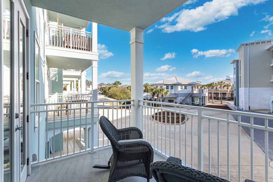 Gulf Place Residences 110 Balcony