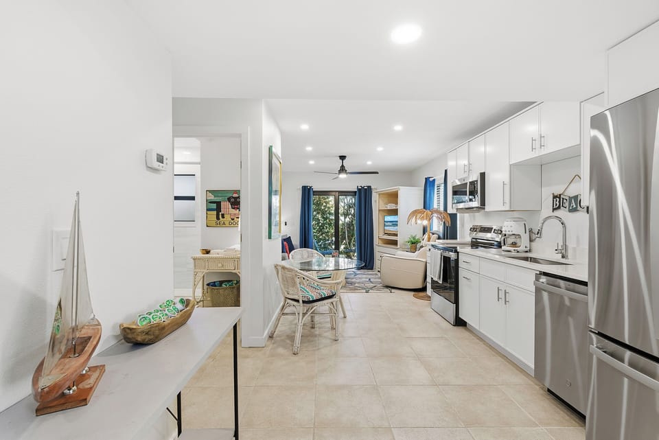 Open concept living space