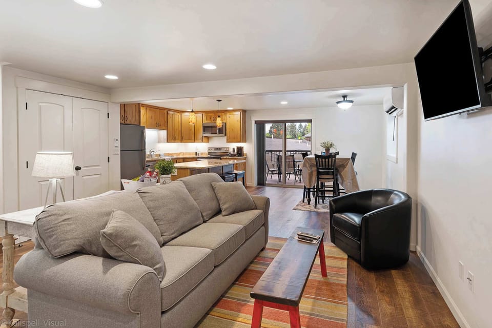 Living Area offers a Queen sofa bed for additional sleeping arrangement.