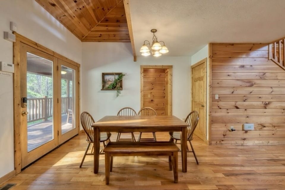 Enjoy morning coffee or late night snack.