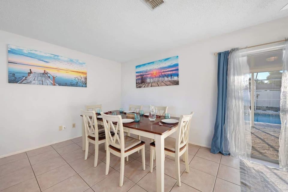 Dining table perfect for family meals