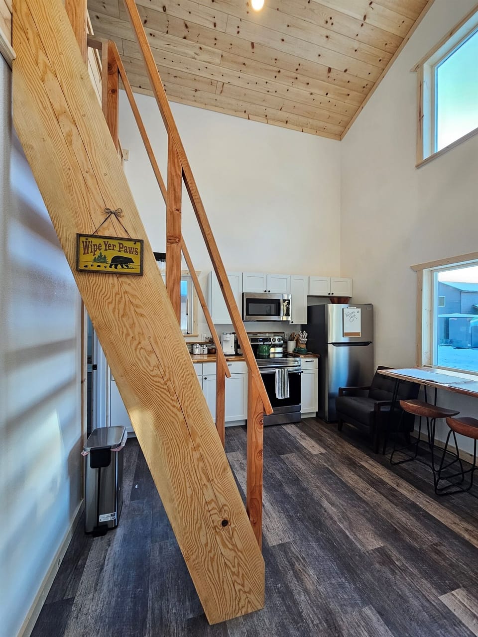 Ships Ladder to Loft