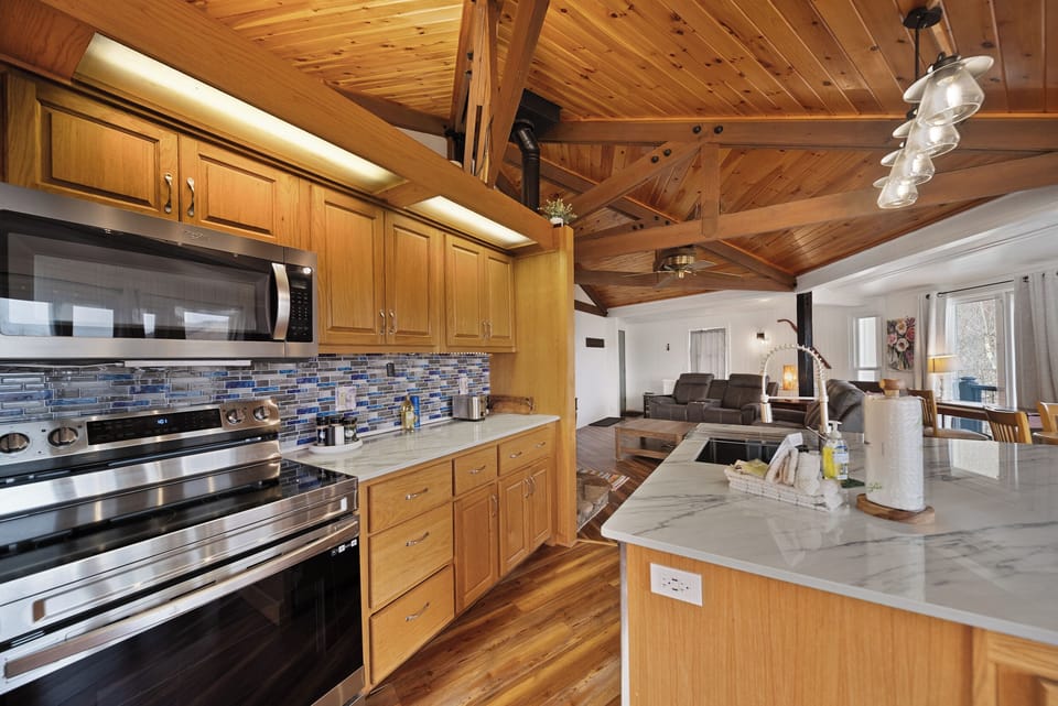 Stainless Appliances and Granite Counters