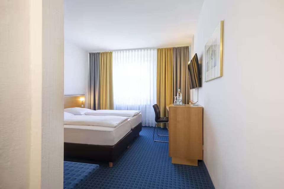 Bedroom. Interior and views may vary based on location and availability.