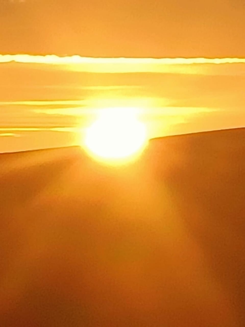 The Sun Setting Over The Moorlands