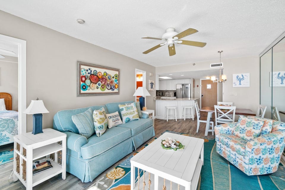 Spacious living room with plenty of natural light and stylish furnishings