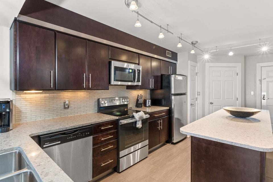 Fully equipped kitchen for cooking and creating culinary delights